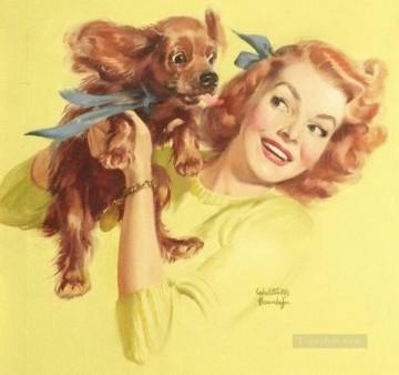 Pin up Painting - Gil Elvgren pin up 07